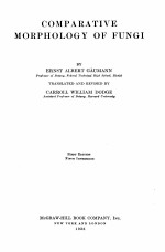 comparative morphology <em>of</em> <em>fungi</em> first edition