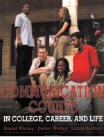 <em>COMMUNICATION</em> COUNTS IN COLLEGE