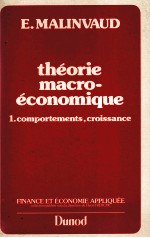 TH<em>é</em>ORIE MACRO-<em>é</em>CONOMIQUE 1. COMPORTEMENTS