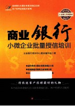 商业<em>银行</em>小微企业批量授信培训