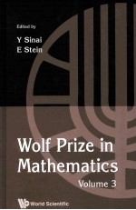 WOLF PRIZE <em>IN</em> MATHEMATICS <em>VOLUME</em> 3