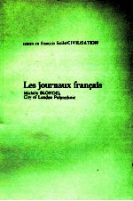 LES JOURN<em>A</em>UX FR<em>A</em>N?<em>A</em>IS MICHèLE BLONDEL CITY <em>OF</em> LONDON POLYTECHNIC