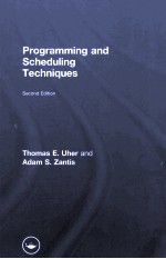 Programming and <em>Scheduling</em> Techniques