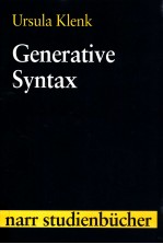 <em>Generative</em> Syntax
