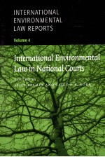 INTE<em><em>R<</em>/em>NATIONAL NVI<em><em>R<</em>/em>ONMENTAL AW EPO<em><em>R<</em>/em>TS VOLUME 4 INTE<em><em>R<</em>/em>NATIONAL ENV<em><em>R<</em>/em>ONMENTAL LAW IN HATIONAL COU<em><em>R<</em>/em>TS