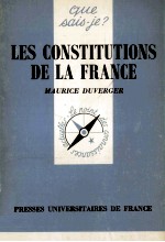 L<em>ES</em> CONTITUTIONS D<em>E </em>LA FRANCE