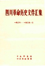 四川革命历史文件汇集  省委文件  1928年-1929年2月