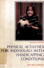 PHYSICAL ACTIVITIES FOR INDIVIDUALS <em>WITH</em> HANDICAPPING CONDITIONS  SECOND EDITION
