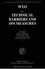 WTO-TECHNICAL BARRIERS AND SPS MEASURES