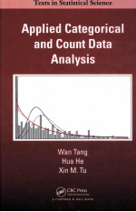 <em>APPLIED</em> CATEGORICAL AND COUNT DATA ANALYSIS
