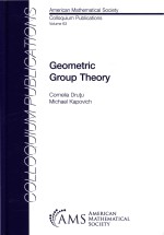 <em>Geometric</em> Group Theory: Colloquium Publications