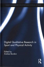 Digital Qualitative <em>Research</em> <em>In</em> Sport <em>And</em> Physical Activity