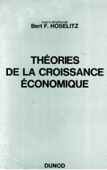 TH<em>é</em>ORIES DE LA CROISSANCE <em>é</em>CONOMIQUE