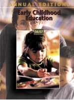 <em>EARLY</em> CHILDHOOD EDUCATION 06/07 TWENTY-SEVENTH EDITION
