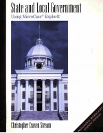 STATE AND LOCAL GOVERNMENT:<em>USING</em> MICROCASE EXPLORIT FIRST EDITION