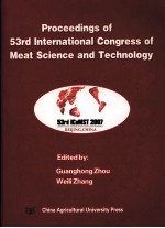 Proceedings of 53rd International Congress of Meat Science and Technology