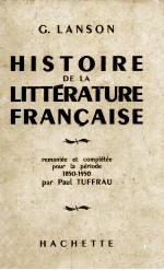 Histoire de la litt<em>é</em>rature fara?aise