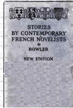 Stories <em>by</em> contemporary French novelists