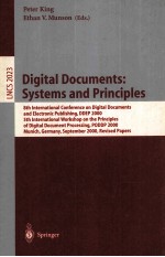 Lecture Notes in Computer Science 2023 Digital Document:Systems and <em>Principles</em>