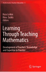 <em>LEARNING</em> THROUGH <em>TEACHING</em> MATHEMATICS
