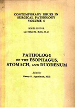 PATHOLOGY OF <em>THE</em> E<em>S</em>OPHAGU<em>S</em>