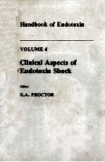 HANDBOOK <em>OF</em> ENDOTOX<em>IN</em> CL<em>IN</em>ICAL ASPECTS <em>OF</em> ENDOTOX<em>IN</em> SHOCK <em>VOLUME</em> 4
