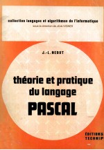 Th<em>é</em>orie et pratique du langage pascal