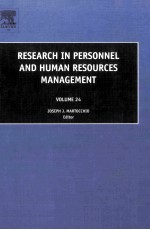 <em>RESEARCH</em> <em>IN</em> PERSONNEL <em>AND</em> HUMAN RESOURCES MANAGEMENT Volume 24
