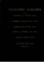 PEDIATRIC SURGERY  <em>F</em>OURTH EDITION VOLUME 1