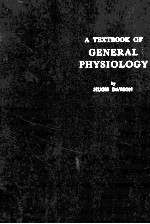 <em>A</em> textbook <em>of</em> gener<em>a</em>l physiology