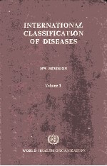 <em>IN</em>TERNATIONAL CLASSIFICATION <em>OF</em> DISEASES <em>VOLUME</em> 1