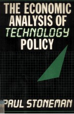 The Economic <em>Analysis</em> <em>of</em> Technology Policy