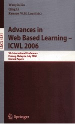 Lecture Notes In Computer <em>Science</em> 4181:Advances in Web Based Learning-ICWL 2006