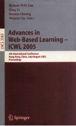 Lecture Notes In Computer Science 3583:Advances in Wed-Based <em>Learning</em>-ICWL 2005