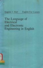 THE LANGUAGE OF ELECTRICAL AND ELECTRONIC <em>ENGINEERING</em> IN ENGLISH