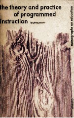 THE <em>THEORY</em> <em>AND</em> <em>PRACTICE</em> OF PROGRAMMED INSTRUCTION