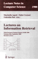 <em>Lecture</em> <em>Notes</em> <em>in</em> <em>Computer</em> <em>Science</em> 1980:<em>Lecture</em>s on <em>In</em>formation Retrieval