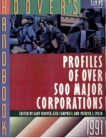 HOOVER'S <em>HANDBOOK</em>:PROFILES OF OVER 500 MAJOR CORPORATIONS