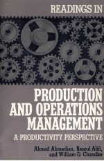 READINGS IN PRODUCTION AND OPERATIONS <em>MANAGEMENT</em>