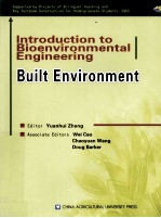 生物环境工程导论  建筑环境  英文