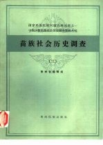 苗族社会历史调查  3
