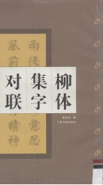 柳体集字对联  柳公权  玄秘塔碑