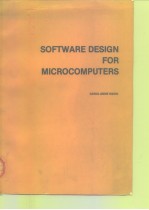 <em>SOFTWARE</em> DESIGN <em>FOR</em> MICROCOMPUTERS