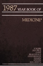 y<em>ea</em>r book of m<em>ed</em>icin<em>e </em>1987