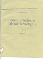 Modern Utilization <em>of</em> Infrared <em>Technology</em> V.5 1979