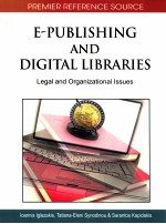 e-publishing and <em>digital</em> librarieslegal and organizational issues