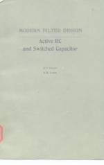 Modern filter design active RC and <em>switched</em> capacitor 1981