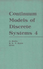 CONT<em>IN</em>UUM MODELS OF DISCRETE DYSTEMS 4