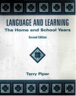 LANGUAGE AND LEA<em><em>R<</em>/em>NING:THE HOME AND SCHOOL YEA<em><em>R<</em>/em>S  SECOND EDITON