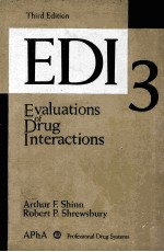 EVALUATIONS <em>OF</em> <em>DRUG</em> INTERACTIONS THIRD EDITION EDI 3